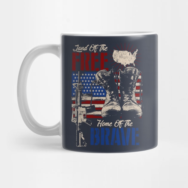 Land of the Free Home of the Brave by CuteCoCustom